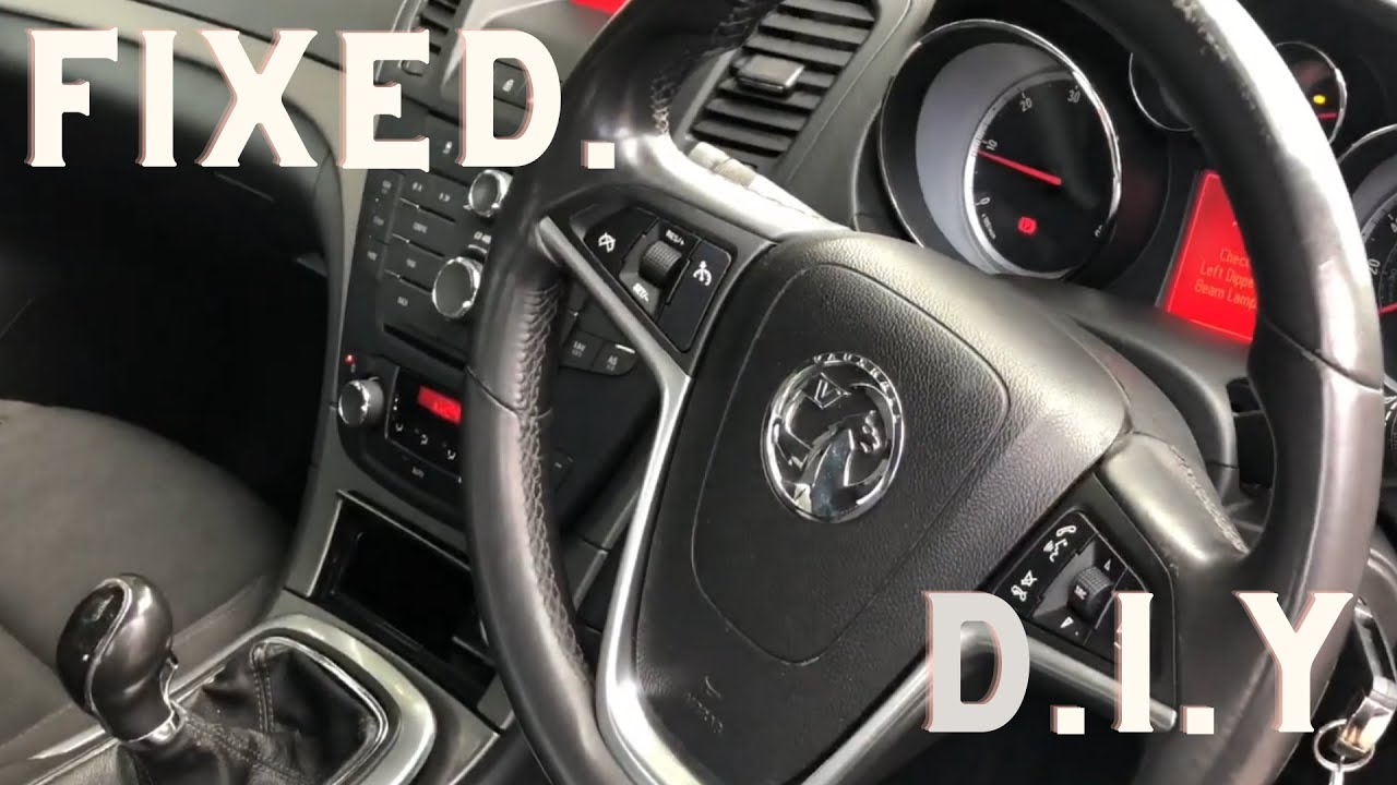 Vauxhall insignia won’t go into gear floppy gearstick !!FIXED!! YouTube