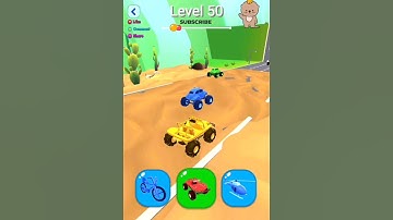 Shape-shifting Funny Race Gameplay new hyper casual games #shorts #Gameplay #shapeshifting