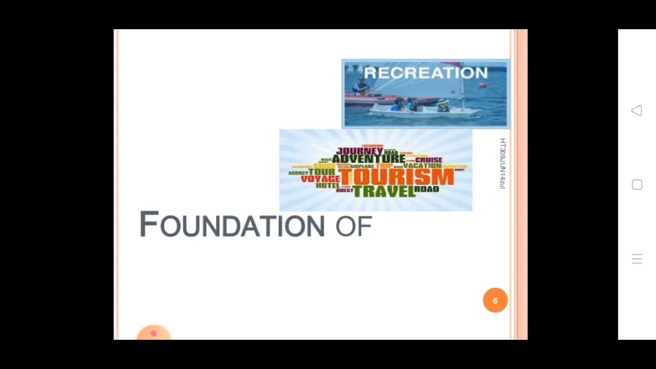Man made Tourism Recreation and Leisure Tourism