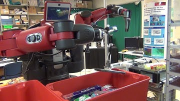 BAXTER object recognition and stowing