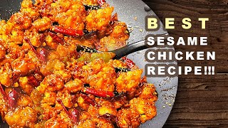 BEST Spicy SESAME CHICKEN Recipe! Better than Take Out! by Cook With Mikey 79,924 views 2 years ago 10 minutes, 27 seconds