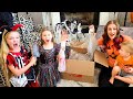 What's Inside the Halloween Box?! What Halloween Decoration Scares Us Most?