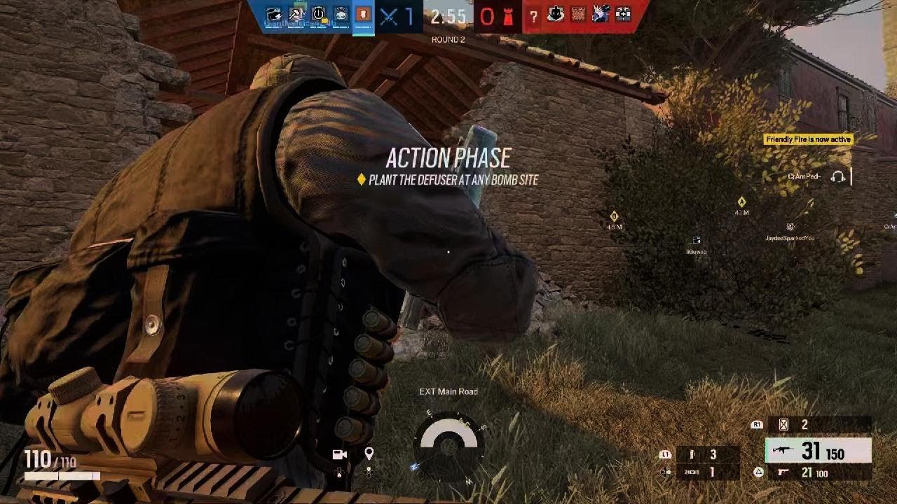 Tom Clancy's Rainbow Six Siege Thermite Putting inwork - YouTube
