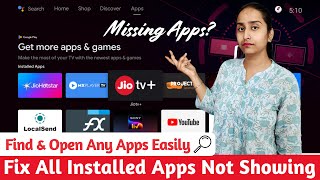 Fix All Installed Apps Not Showing on Android Smart TV ✅ | 100% Working Method screenshot 2
