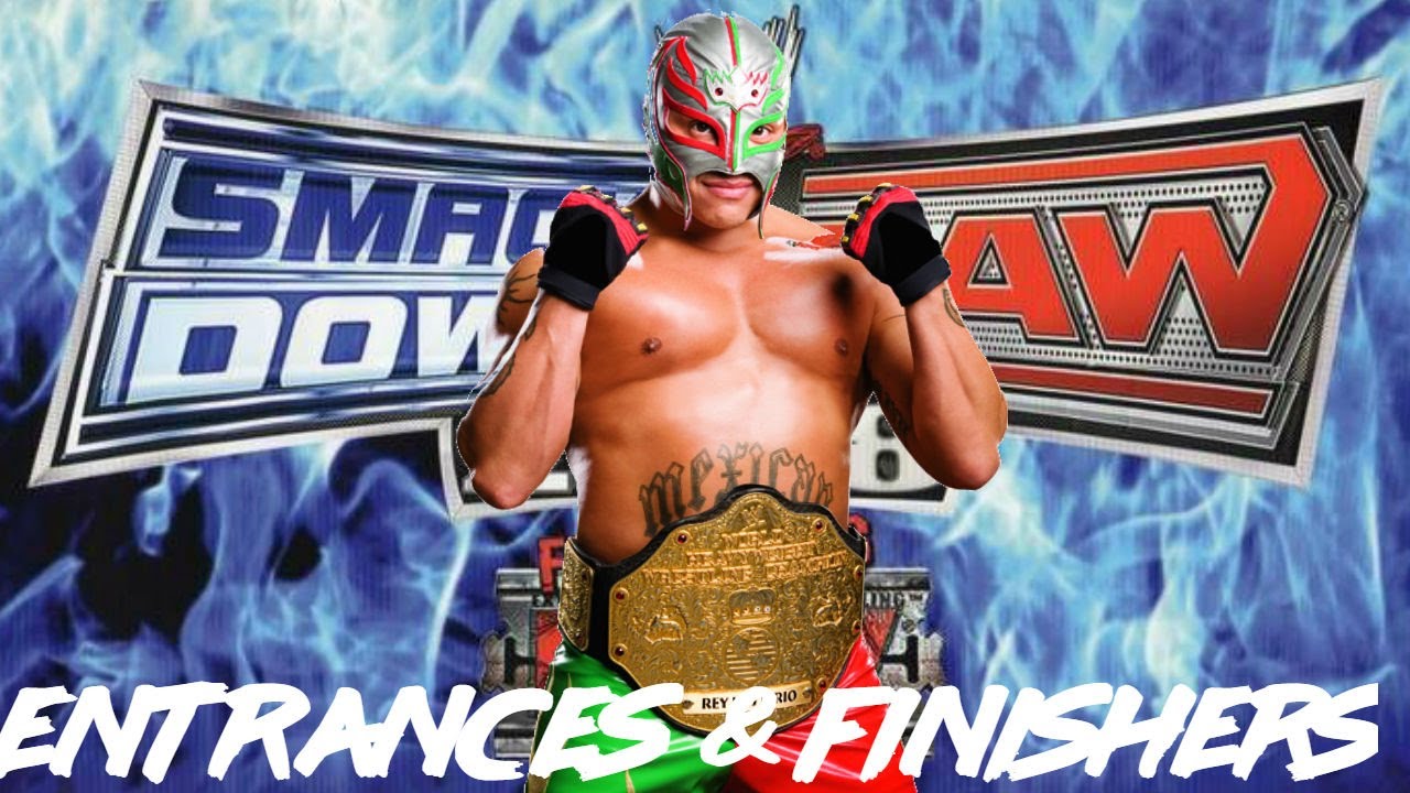 WWE Smackdown vs Raw 2008 Entrances & Finishers Rey Mysterio - YouTube