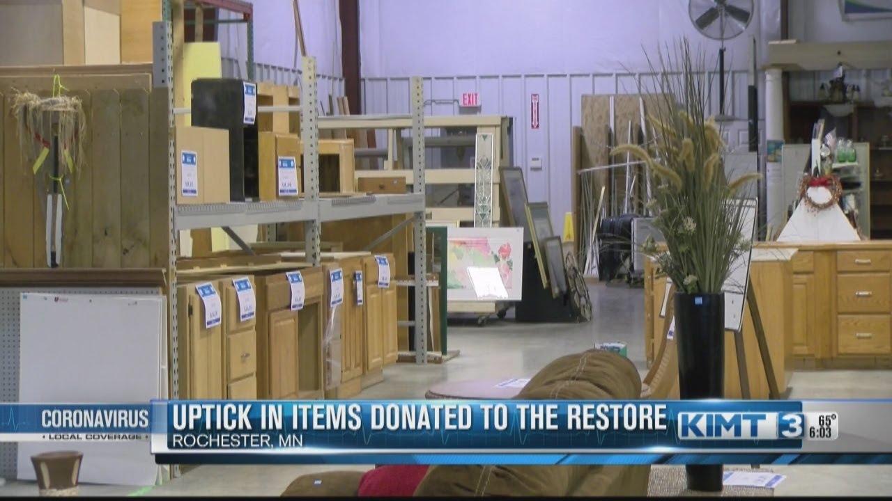 Increase in items donated to Rochester's ReStore