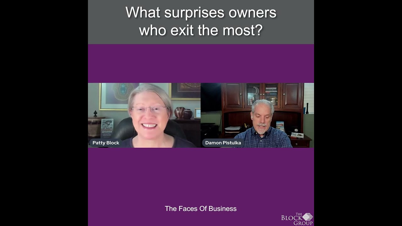 8. What surprises owners who exit the most?