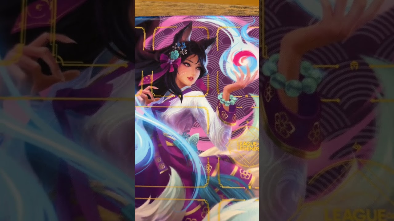 KOREAN EXCLUSIVE AHRI PLAYMAT #riftbound