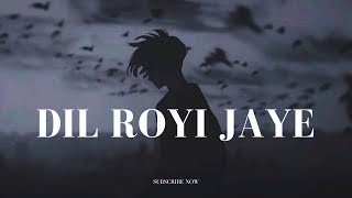 Dil Royi Jaye (Lofi Mix) | Slowed   Reverb | Heartbreak Vibes 💔 | Night Version