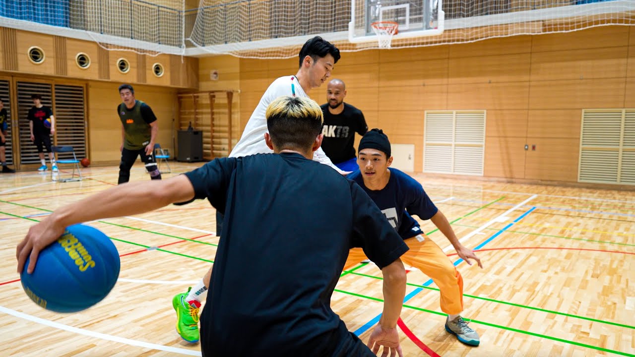 【basketball】濃いメンバー達と体育館でバチバチやり合った日。