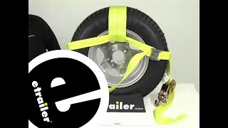 etrailer | Breaking Down the Erickson Adjustable Ratcheting Wheel Net w/ Hooks screenshot 3