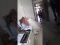 WATCH: Bride in wedding gown makes hospital trip to see mother #foxnews #news #shorts #wedding