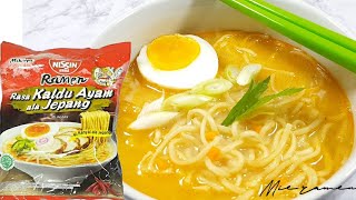 Mie ramen kaldu ayam - mie instan kuah