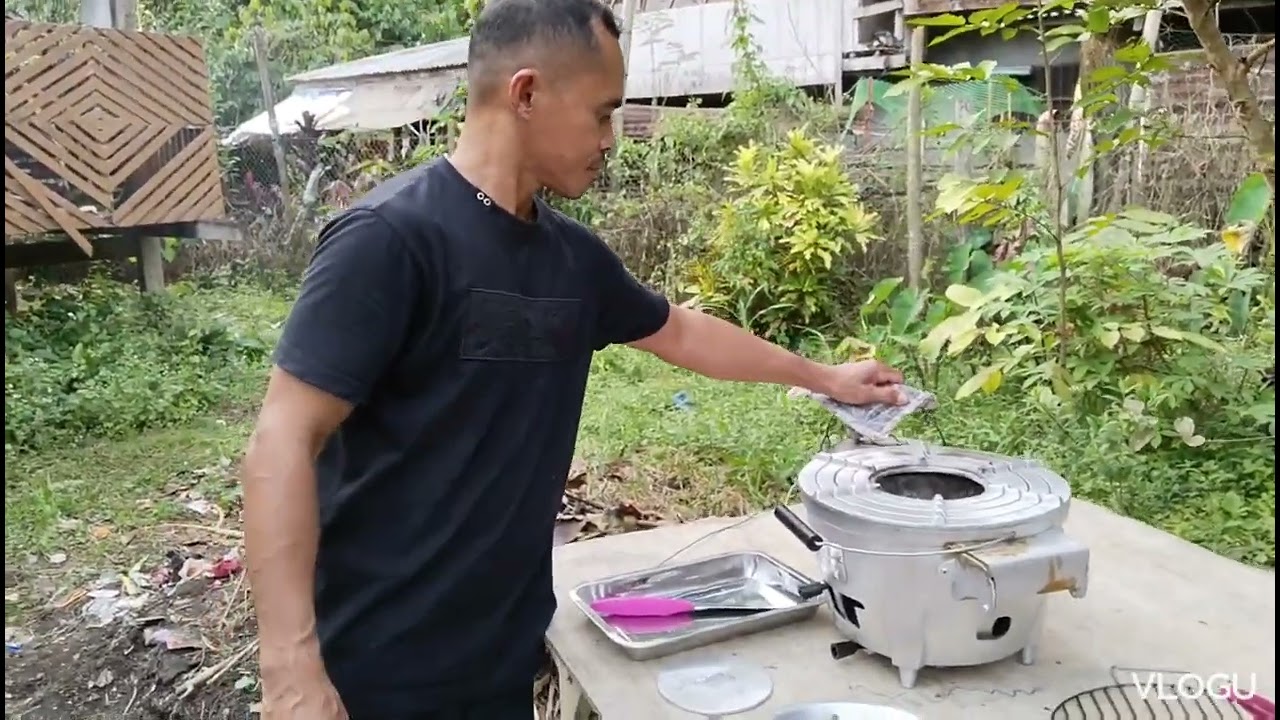 Cooking using JOY CHARCOAL STOVE
