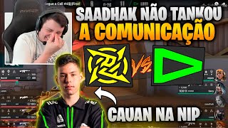 SAADHAK REAGINDO A LOUD x NIP NA FINAL DO VCTBR 2022!