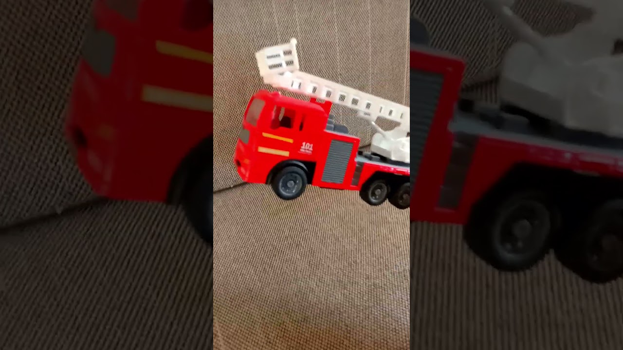 Fire Truck Toy Unboxing 🚒Fire Truck Playtime 🚨🚒 | Satisfying & Fun 