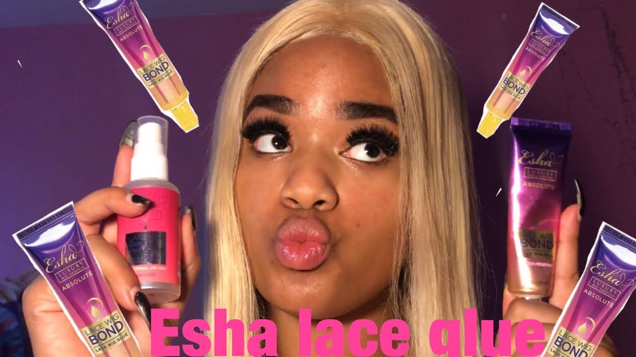 Esha absolute lace glue review + install