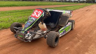 Outlaw 250cc 2 stroke shifter Dirt Kart