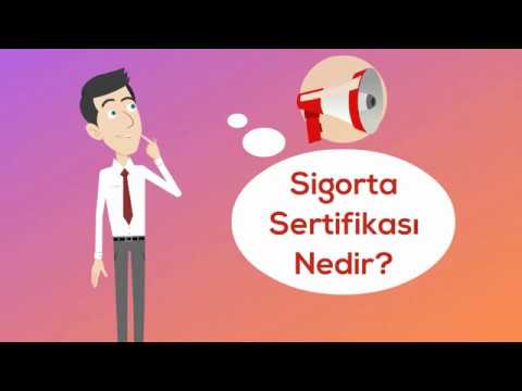 Video: Sigorta sertifikasının amacı nedir?