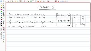 Lecture 13 - CFD - Iterative Methods - Jacobi and Gauss- Seidel, residual, convergence
