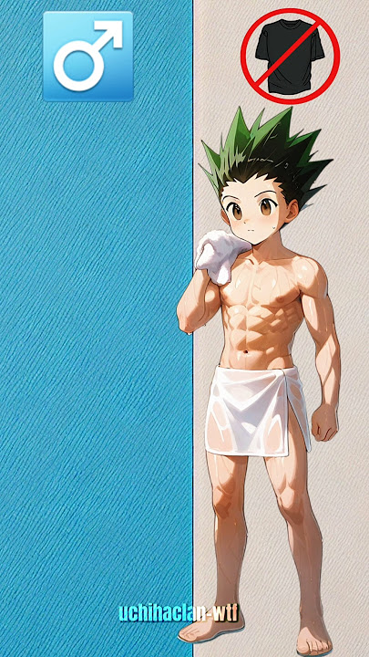 Hunter x Hunter boys in shirtless way part1 #hunterxhunter #anime #animeedits #editing