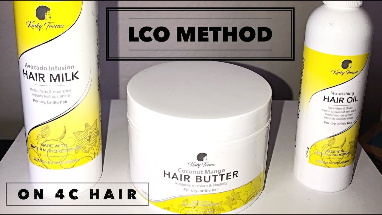 LCO Method on 4C Hair using KINKY TRESSES ! YouTube