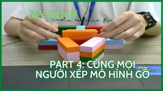 Cùng mọi người xếp mô hình bằng gỗ đẹp và dễ dàng nhất by MY XINH 62 views 4 years ago 3 minutes, 16 seconds