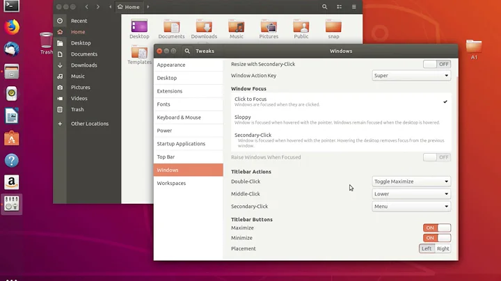 Ubuntu 18.04 Move Window Buttons ‘Min, Max, Close’ to Left Side