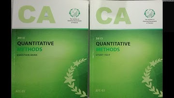 AFC 03 Quantitative Methods CHAPTER 02 PART 03