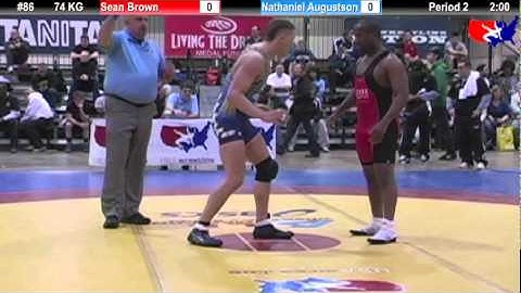 2011 U.S. Open FRI GR 74 KG: Sean Brown vs. Nathaniel Augustson Cons. Round 2