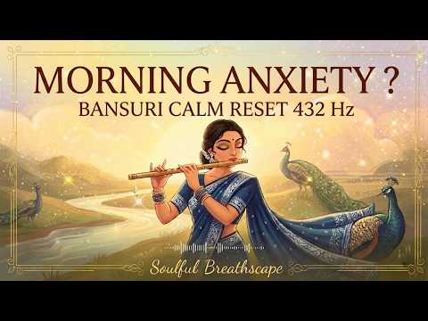 Morning Anxiety? 🌿 | Raag Bhairavi inspired Bansuri to Calm Stress & Quiet Overthinking
