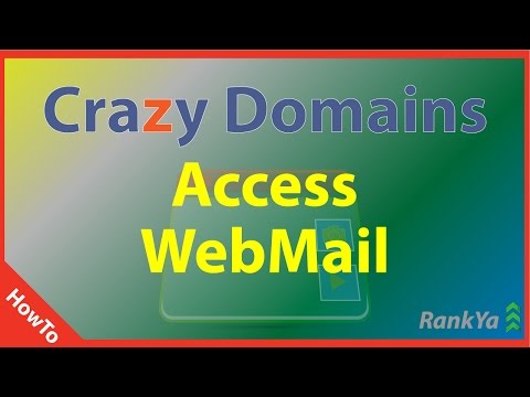 How to Access Crazy Domains Webmail