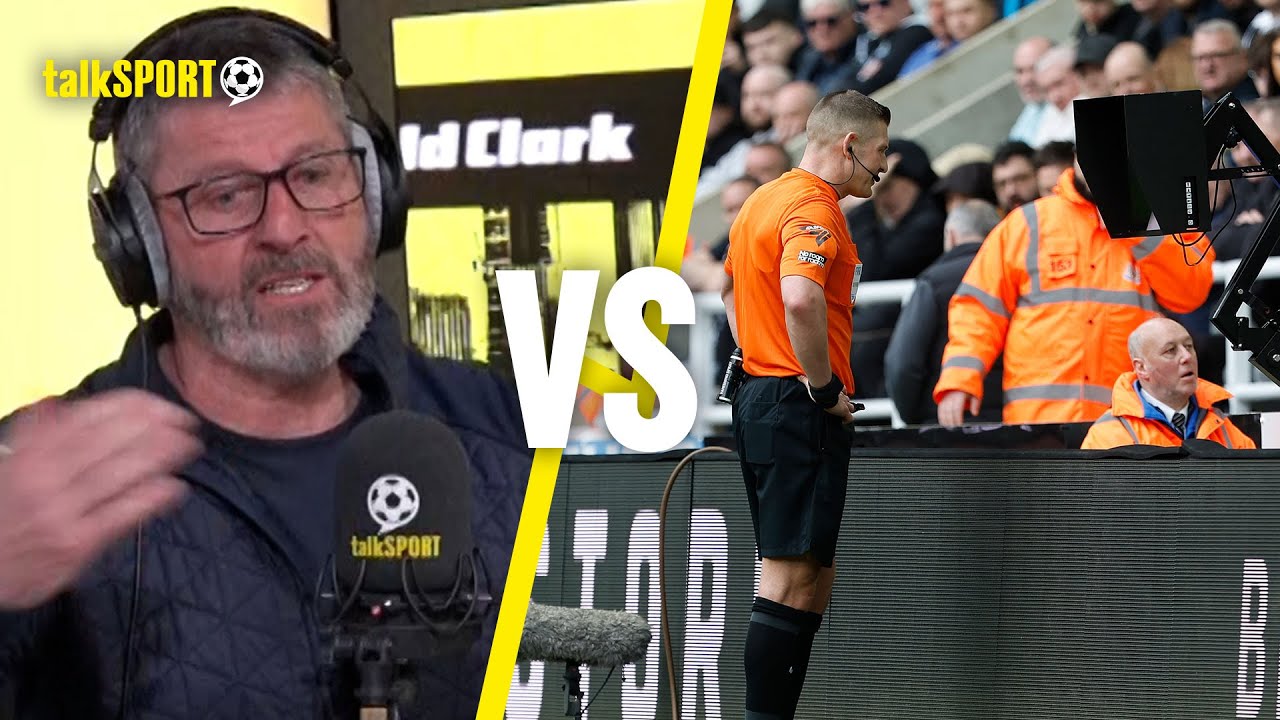 Andy Townsend BELIEVES Ex-Footballers Can Help VAR's Issues After A ...