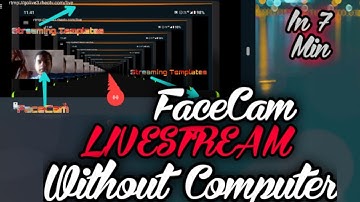 How To Stream Like Professional Streamers With Facecam On Android Like PC.Stream On Youtube In 2020.