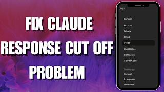 Claude AI Stops Mid-Sentence? Use This "Continue" Trick! How to Fix