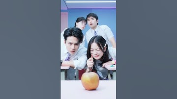 Mindblowing Pencil Hack in Class! ✏️😱 #linhchihihi #messyclassroom #schoolcrush #schooldrama