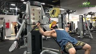 Incline Cable Fly Pronated Grip | Chest work out