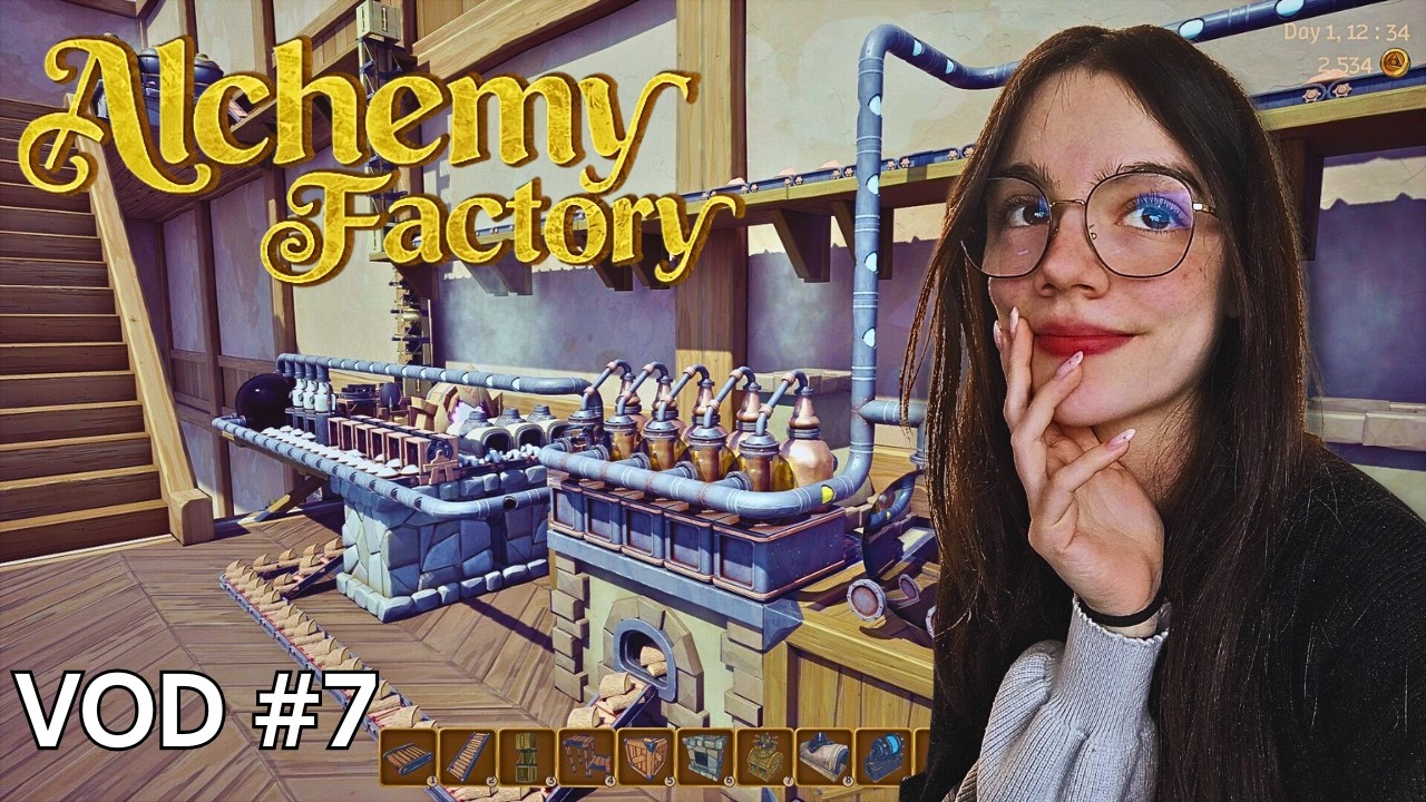 VOD ▶ Alchemy Factory #7 - On continue de tout refaire au propre ! | Live du 21/02/2026