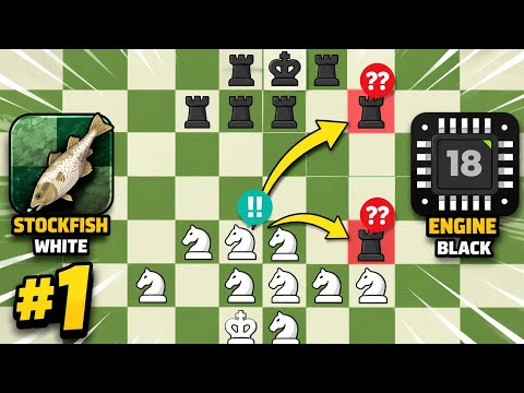 Rook vs Knight Battle — The Most Insane Endgame Ever 😱