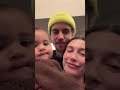 From 'I do' to 'we’re three' — Their little tribe just got bigger. 💙 #FamilyFirst #BieberFam