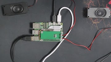 Raspberry Pi Audio HAT MAX98357 I2S With 2 Speakers