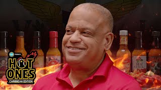 Commissioner Joe Boschulte is the Commissioner of Pepper! | Hot Ones Caribbean | USVI Ep 11