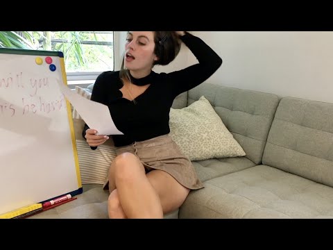 [ASMR] Miss Bell Supervises Detention Class