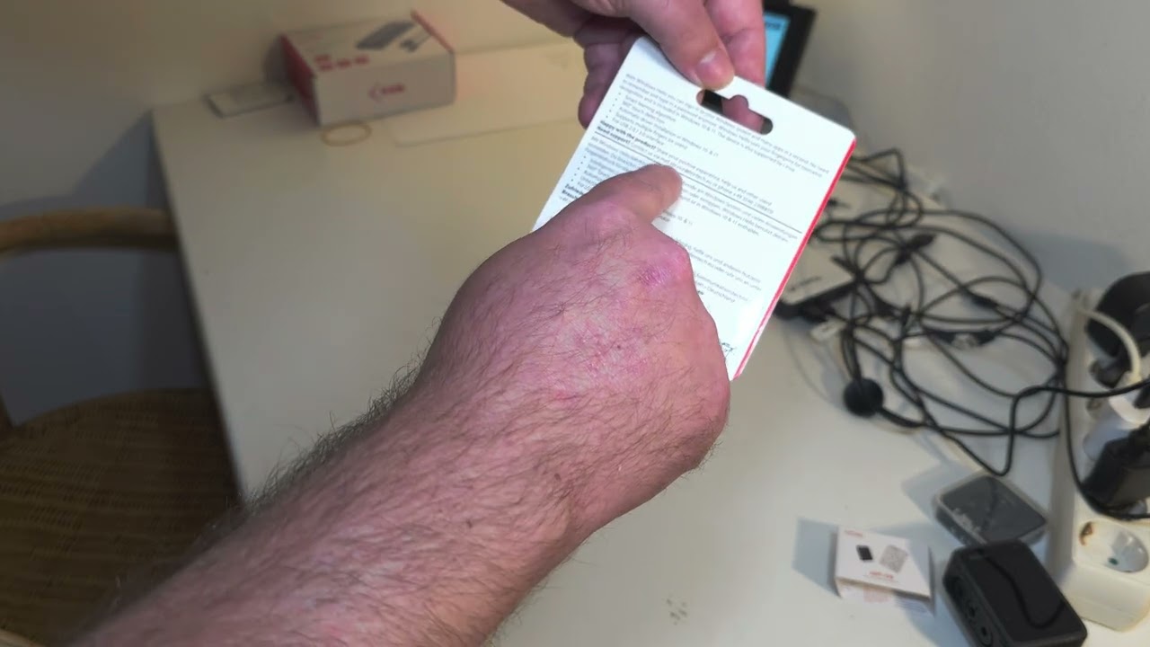 FeinTech FPS00201 Fingerprint sensor USB Unboxing