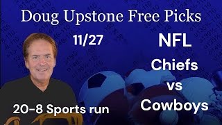 Free NFL Football Pick Kansas City Chiefs vs Dallas Cowboys 11/27/25 NFL Football Free Picks