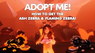 HOW TO GET THE ASH FLAMING ZEBRA USING INGREDIENTS IN ADOPT ME