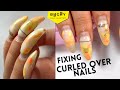 Correcting Long Curling Nails + A Little Behind the Scenes!