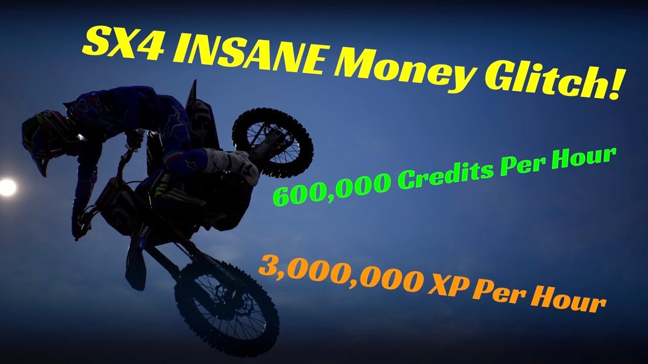 Monster Energy Supercross The Official Videogame 4 and 5 Money Glitch
