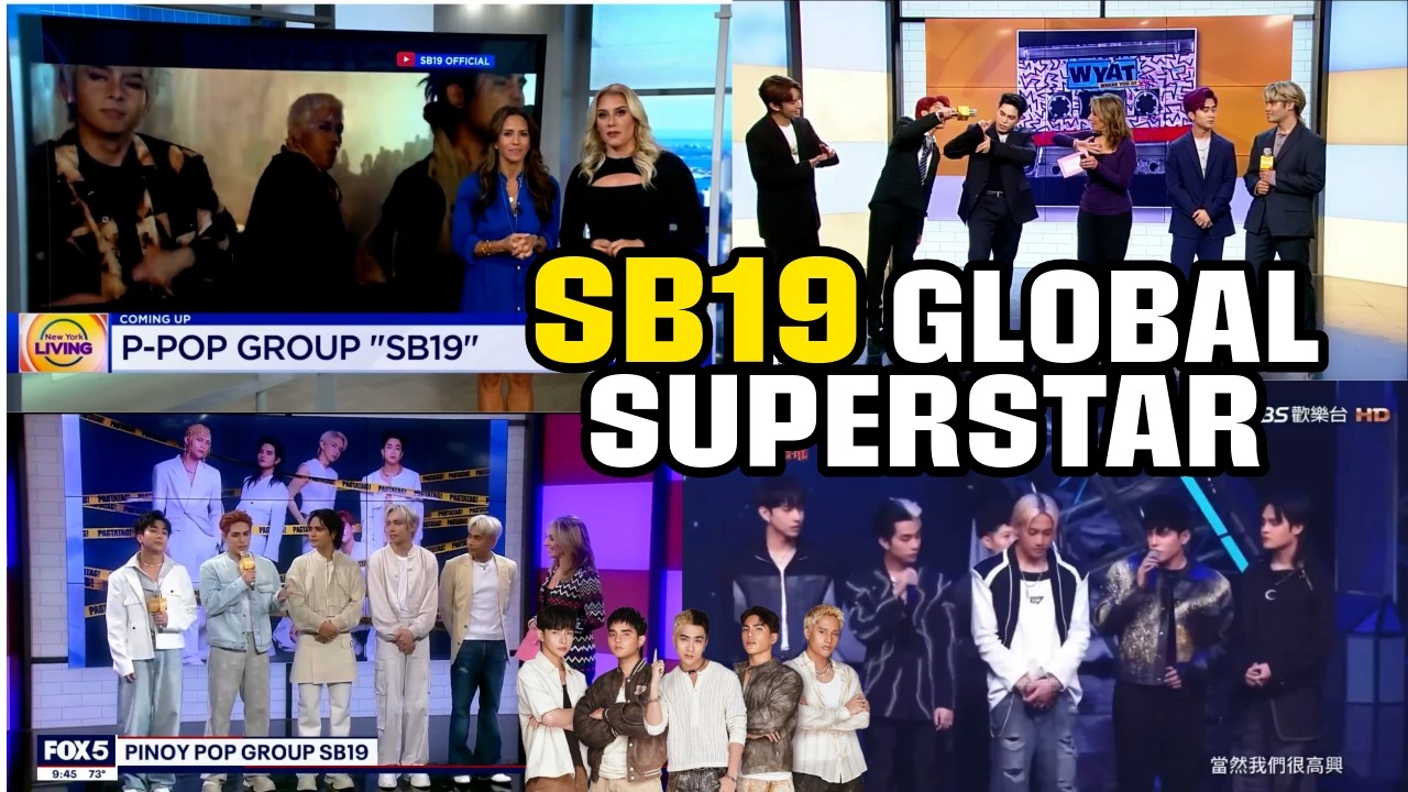 SB19 ГЛОБАЛЬНАЯ СУПЕРЗВЕЗДА #sb19 #filipino