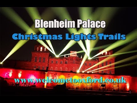 Blenheim Palace Christmas Light Trail | Oxford | Oxfordshire, by welcometooxford - YouTube